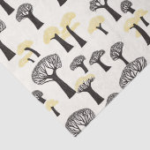 Whimsical Baobab Tree Muster Seidenpapier (Detail)