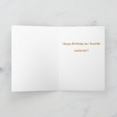 Whimsical Bar Geburtstagskarte für Reguläre Karte (Innenseite)