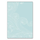 Whimsical Beach Foto Tischnummer (Rückseite)