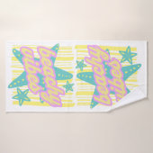 Whimsical Beach Seashells Badehandtuch (Badehandtuch)