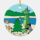 Whimsical Beach Weihnachtsschmuck (Vorne)