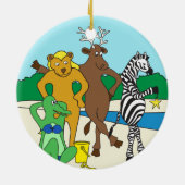 Whimsical Beach Weihnachtsschmuck (Hinten)