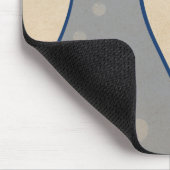 Whimsical Beaker Mousepad, blau Mousepad (Ecke)