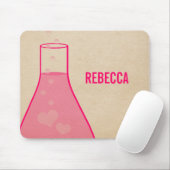 Whimsical Beaker Mousepad, rosa Mousepad (Mit Mouse)