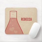 Whimsical Beaker Mousepad, rot Mousepad (Mit Mouse)