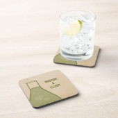 Whimsical Beaker Untersetzer Set, grün (Rechte Seite)