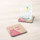 Whimsical Beaker Untersetzer Set, rosa (Rechte Seite)