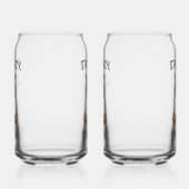 Whimsical Bear with Positive Kindness Quote Dosenglas (Rechts)