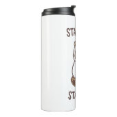 Whimsical Bear with Positive Kindness Quote Thermosbecher (Nach links gedreht)