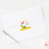 Whimsical Bee Baby Shower Stickers (Umschlag)