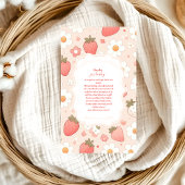 Whimsical Berry Sweet Pink Books for Baby Begleitkarte