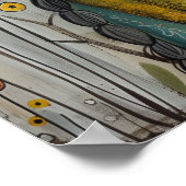 Whimsical Best Friends Poster (Ecke)