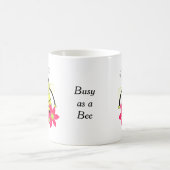 Whimsical Besy Bee mit Blume Kaffeetasse (Mittel)