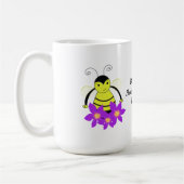 Whimsical Besy Bee mit Blume Kaffeetasse (Links)