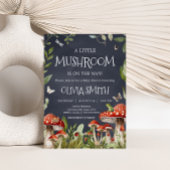 Whimsical bezaubernd Forest Mushroom Baby Dusche Einladung