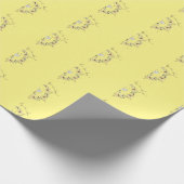 Whimsical Bienenwüstendusche Geschenkpapier (Ecke)