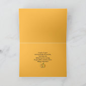 Whimsical BIG Pumpkin Halloween Karte (Innenseite)