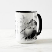 Whimsical Bird & Apple Delight Tasse (VorderseiteRechts)