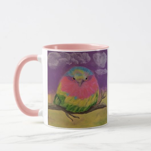 Whimsical Bird Tasse wird sich selbst anpassen (Links)