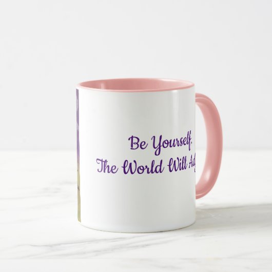 Whimsical Bird Tasse wird sich selbst anpassen (VorderseiteRechts)