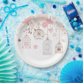Whimsical Birdcages Pappteller (Party)