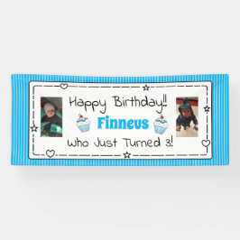 Whimsical Birthday Banner mit Kinderbanner