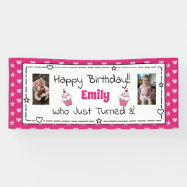 Whimsical Birthday Banner mit Kinderbanner