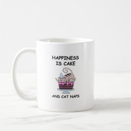 Whimsical Birthday Cat Kaffeetasse