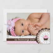 Whimsical Birthday Party Einladung (Rückseite)