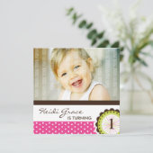 Whimsical Birthday Party Einladung (Stehend Vorderseite)