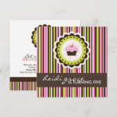 Whimsical Birthday Party Einladung (Vorne/Hinten)