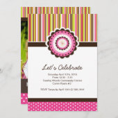 Whimsical Birthday Party Einladung (Vorne/Hinten)