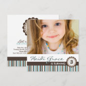 Whimsical Birthday Party Einladung (Vorne/Hinten)