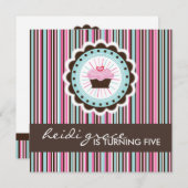 Whimsical Birthday Party Einladung (Vorne/Hinten)