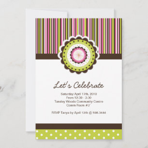 Whimsical Birthday Party Einladung