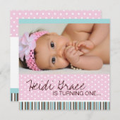 Whimsical Birthday Party Einladung (Vorne/Hinten)