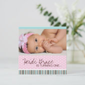 Whimsical Birthday Party Einladung (Stehend Vorderseite)