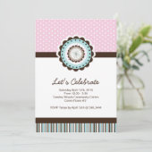 Whimsical Birthday Party Einladung (Stehend Vorderseite)