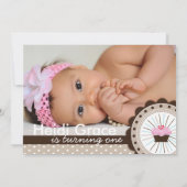 Whimsical Birthday Party Einladung (Rückseite)