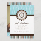 Whimsical Birthday Party Invasion - TBA WINNER Einladung (Vorne/Hinten)