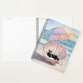 Whimsical Black Cat Beach Planner Planer (Anzeige)