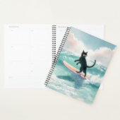 Whimsical Black Cat Beach Planner Planer (Anzeige)