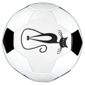 Whimsical Black Cat Fußball (Gedreht)