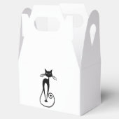 Whimsical Black Cat Geschenkschachtel (Geöffnet)