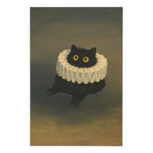 Whimsical Black Cat Ghibli Style