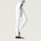 Whimsical Black Cat Leggings (Rechts)