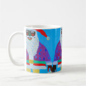 Whimsical Black Santa Tasse (Links)