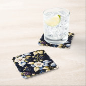 Whimsical Blackberry Botanicals Untersetzer (Vor Ort)