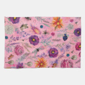 Whimsical Bloom Garten Geschirrtuch (Horizontal)