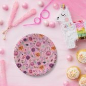 Whimsical Bloom Garten Pappteller (Party)